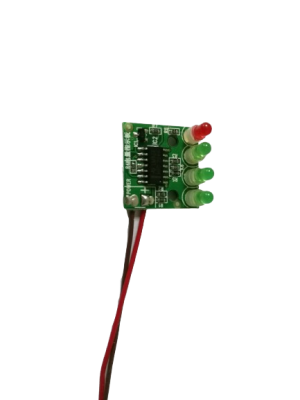 电量显示电压指示电池电量4段板载4位LED灯